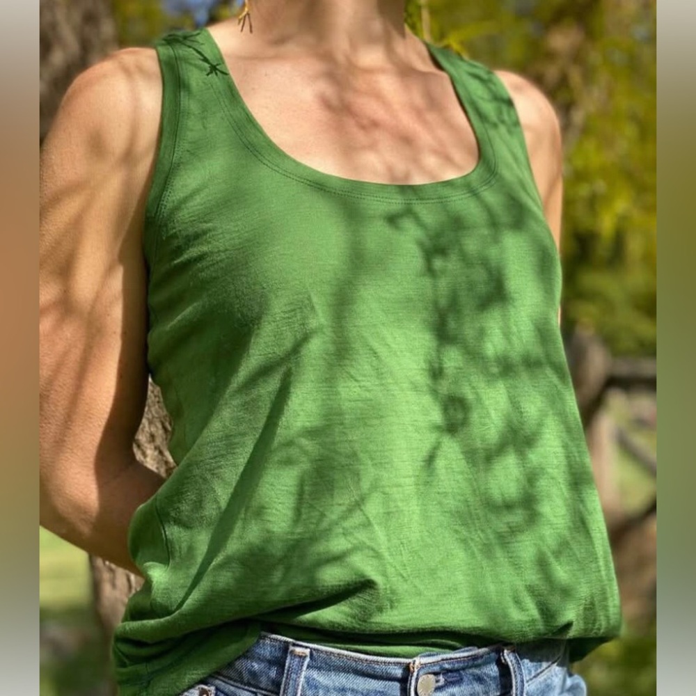 Simply merino relaxed tank small